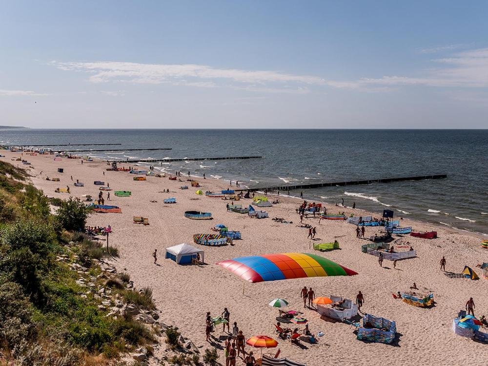 Pokoje Vip Trzęsacz Esterno foto